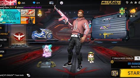 Free Fire Garena Heroic Player In Free Fire Permanent Gun Skin In