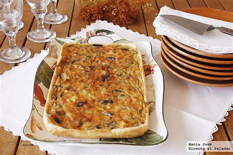 Tarta De Berenjena Y Queso De Cabra Receta De Cocina F Cil Sencilla Y