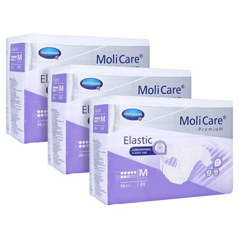 Molicare Premium Elastic Slip 8 Tropfen Gr M 3x26 Stück Medpex