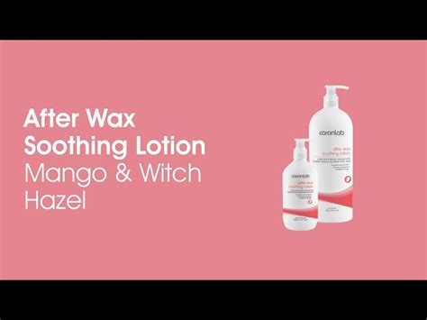 Soothing Waxing Aftercare Lotion Caronlab