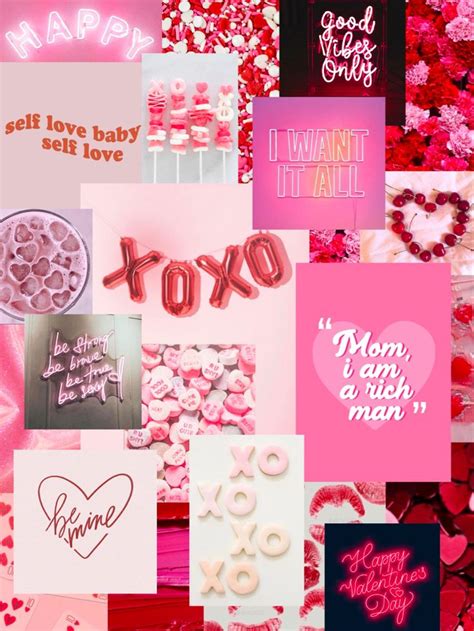 Valentine Mood Board Valentine Love Holidays Valentines Inspiration