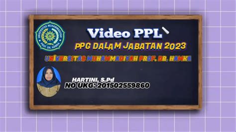 VIDEO PPL PPG DALAM JABATAN 2023 SIKLUS 1 PERTEMUAN 1 UNIVERSITAS