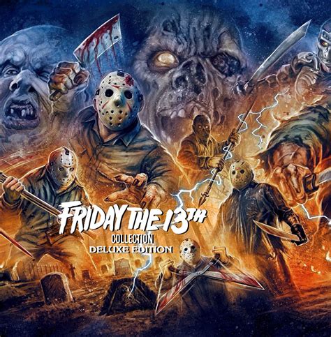 Friday The 13th Collection Deluxe Limited Edition Blu Ray