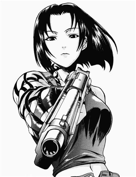 Revy Manga Panels