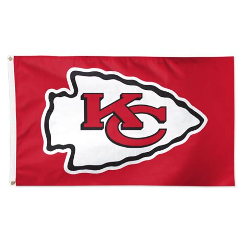 Kansas City Chiefs Flag 3x5 Deluxe Americana Design Sports Fan Shop