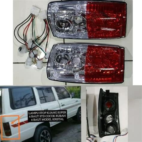 Jual Lampu Stop Lamp Kristal Toyota Kijang Super Tahun Di