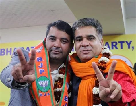 Ghulam Nabi Azads Kin Joins Bjp