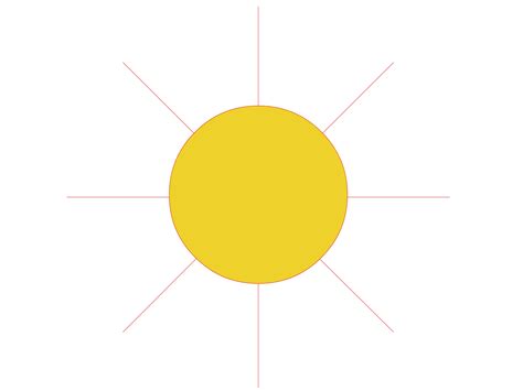 Realistic Sun Drawing | Free download on ClipArtMag