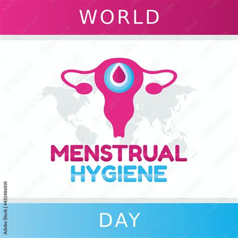 Vector Graphic Of World Menstrual Hygiene Day Good For World Menstrual Hygiene Day Celebration