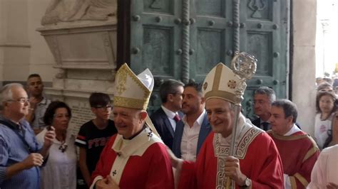 San Matteo Al Via Le Celebrazioni Con Il Solenne Pontificale