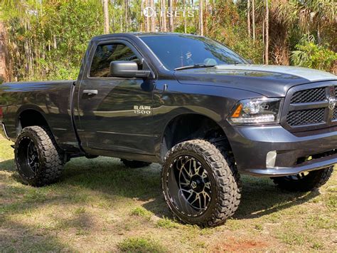 2014 Ram 1500 Wheel Offset Aggressive 1 Outside Fender Suspension