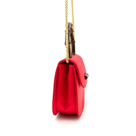 Red Gucci Bag With Gold Chain Paul Smith