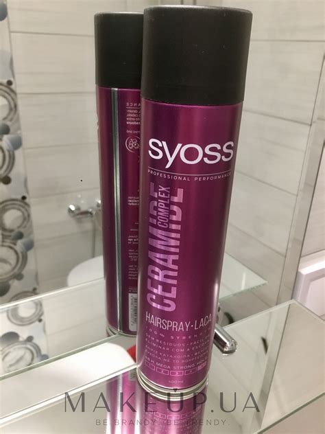 Syoss Ceramide Complex Hairspray Lakier Do W Os W Bardzo Silne