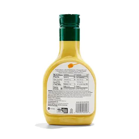 Dressing Mustard Honey Organic 16 Fl Oz Shipped To You Whole Foods