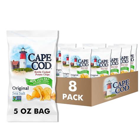 Cape Cod Potato Chips Sea Salt Vinegar Kettle Cooked Off