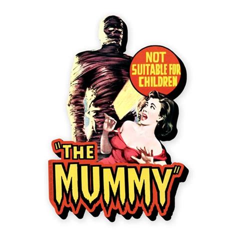 Hammer Horror The Mummy Funky Chunky Magnet