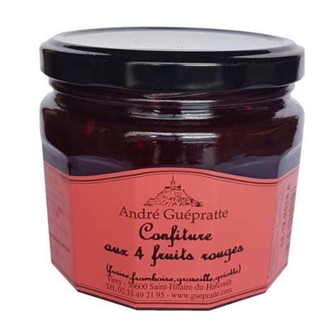 Confiture Fruits Rouges Andre Guepratte Le Pot De G Prix Carrefour