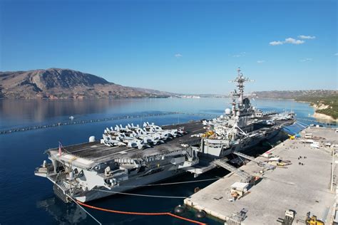 Dvids Images Nsa Souda Bay Welcomes Uss George H W Bush Cvn