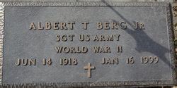 Albert Theodore Berg Jr 1918 1999 Mémorial Find a Grave