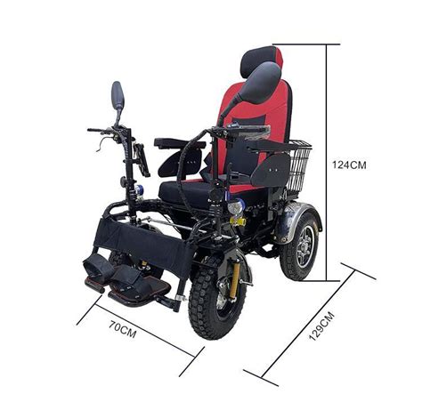 Offroad Handicapped Wheelchair Electric Motor Power Electrical Scooter