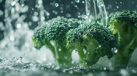 Premium Photo Essence Of Broccoli In Water