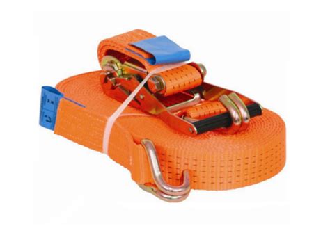 Orange MS And Nylon Cargo Lashing Belt For Commercial Size Capacity