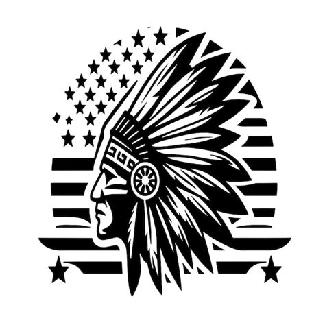 Premium Vector Native American Svg