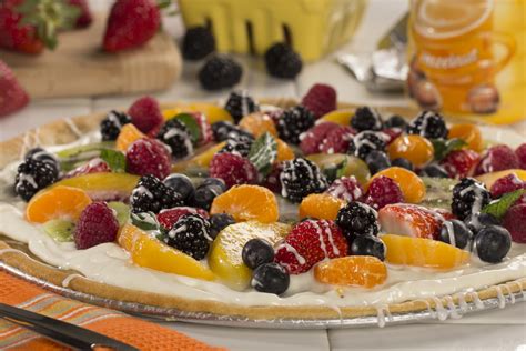 Tutti Frutti Dessert Pizza