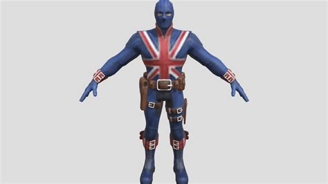 Union Jack Download Free 3d Model By 3d Models 3dworldz 9b017a9