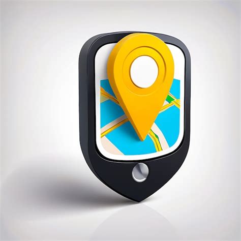 D Gps Icono Pin Marcador Ubicaci N Mapa Punteros Foto Premium