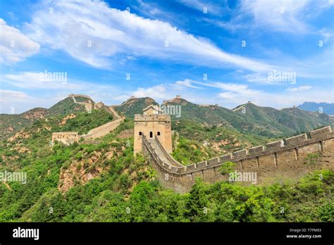 La Grande Muraille De Chine à Jinshanling Photo Stock Alamy