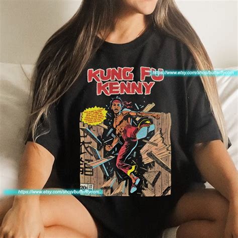 Kendrick Lamar Inspired Kung Fu Kenny Graphic Tee Kendrick Lamar T