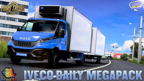 Euro Truck Simulator 2 Iveco Daily Megapack By GLOBALDESIGN Romania