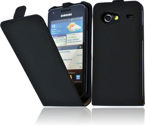 Premium Handy Tasche Samsung Galaxy S Advance Flip Case Schutzh Lle