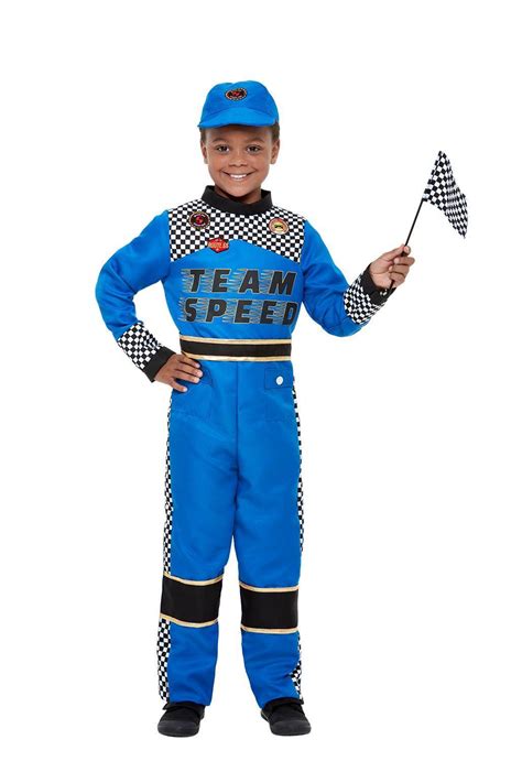 Kids Racing Car Driver Costume