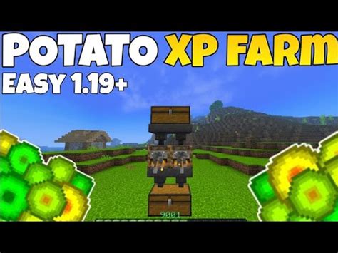 Easy 1 19 51 Potato XP Farm Tutorial In Minecraft Bedrock MCPE PS4