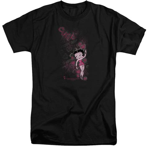 Betty Boop Cutie Mens Tall Fit T Shirt Sons Of Gotham