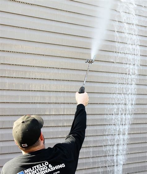 The Average Cost To Power Wash A House Militello Painting And