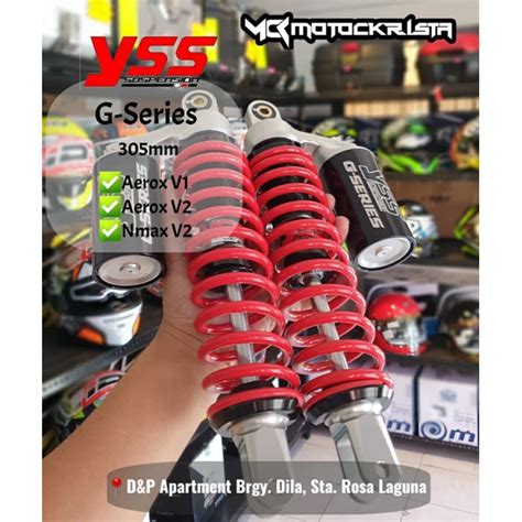 YSS G Series 305mm For Yamaha Aerox V1 V2 And Nmax V2 COD Nationwide