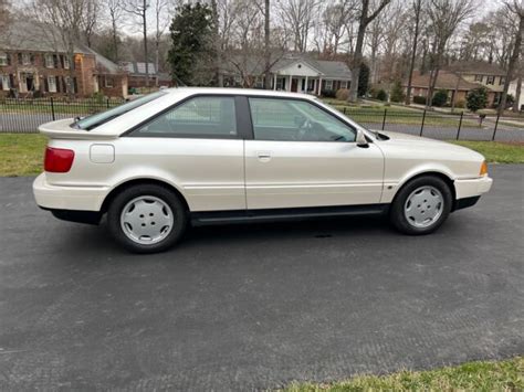 1990 Audi Coupe Quattro Coupe White AWD Manual QUATTRO for sale