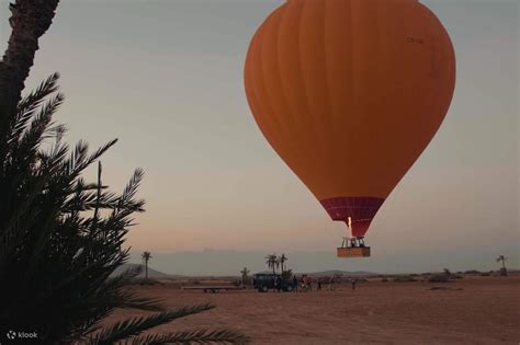 Classic Hot Air Balloon Ride Over Marrakech Atlas Mountains Klook Hong Kong