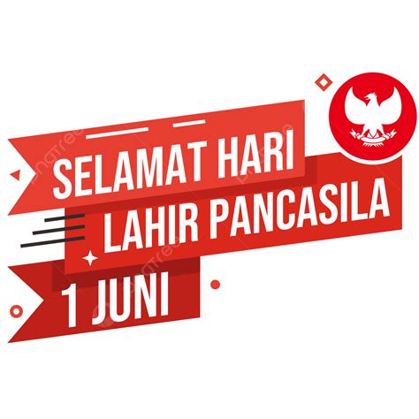 Selamat Hari Lahir Pancasila Png Hari Lahir Pancasila Día De