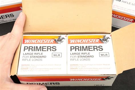 Winchester Large Rifle Primers WLR 100 Count Sleeve Southern