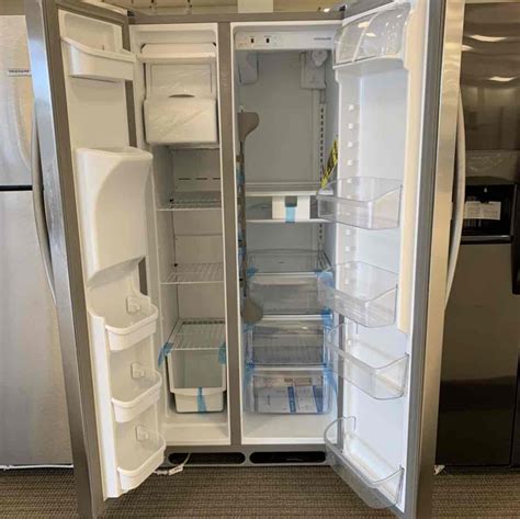 Frigidaire Cu Ft Side By Side Refrigerator Stainless All In