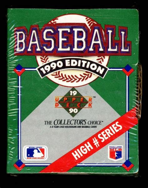 1990 Upper Deck Collector S Choice Set Baseball High Series Set