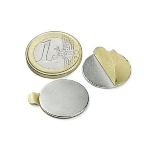 Adhesive Disc Magnets 20x1mm Beilun Meank