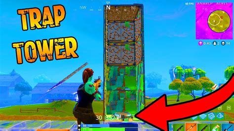 The Trap Tower Finally Worked Fortnite Battle Royale Youtube