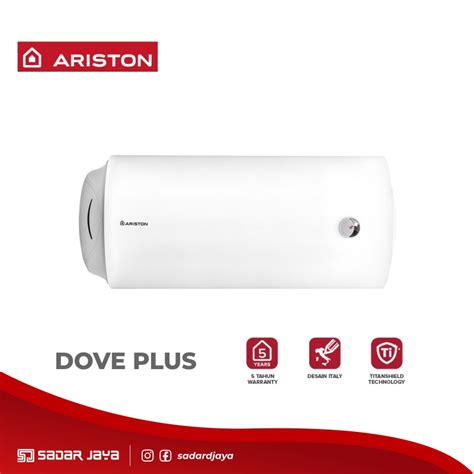 Jual Ariston Dove Plus Liter Listrik Water Heater Watt Pemanas