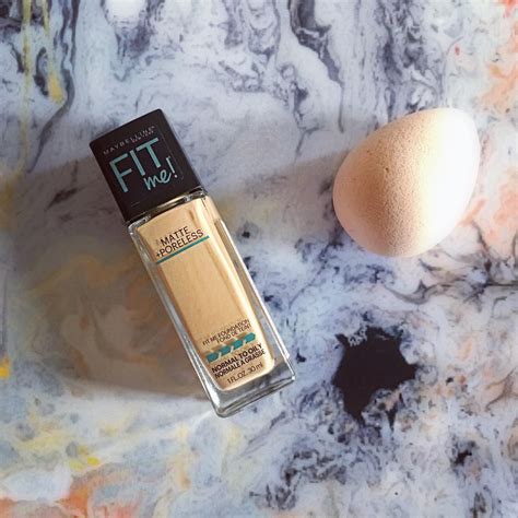 Review | Maybelline Fit Me Matte + Poreless Foundation - Beauty and the ...