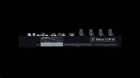 Mackie Mix12FX 12 Channel Compact Mixer W FX AVGear